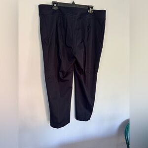 Chaps Woman Navy Blue Capris